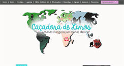 Desktop Screenshot of cacadoradelivros.com